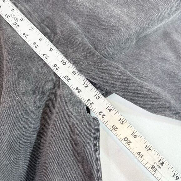 Levi's Jeans Mens 38X34 Black Relaxed 505 Classic Straight Leg Denim - Picture 3 of 9